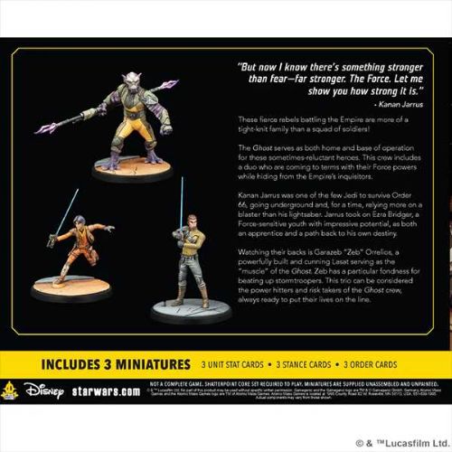 Star Wars Shatterpoint Stronger Than Fear Kanan Jarrus Squad Pack